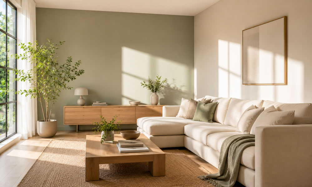 Colores que agrandan un ambiente